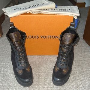 Louis Vuitton “laureate platform desert boot”
